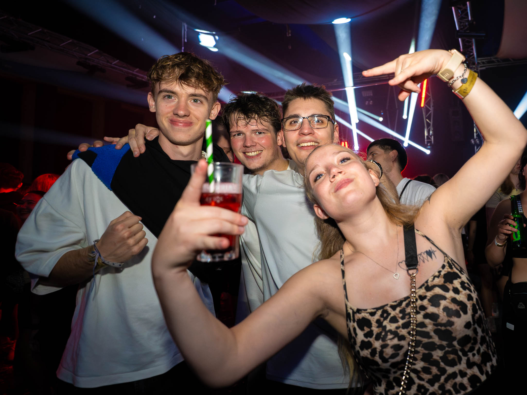 Club Bellevue. Lübben. Ruuuderboyz